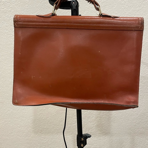 Vintage Leather Satchel - Picture 2 of 3